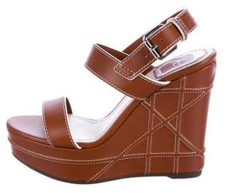 Christian Dior Platform Wedge Sandals