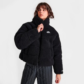 nike wmns swoosh sherpa jacket
