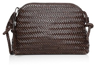 Loeffler Randall Mallory Woven Leather Crossbody Bag