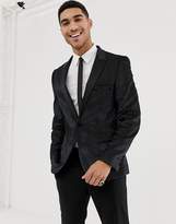Setwell Long Blazer Velvet Men Suit Handsome Wedding Tuxedo for Best Man Groom