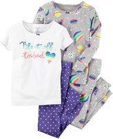 Thumbnail for your product : Carter's 4 Piece Blast Off To Bed PJ Set - Print - 24 Months