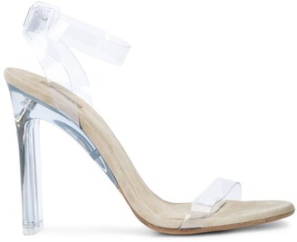 yeezy transparent heels