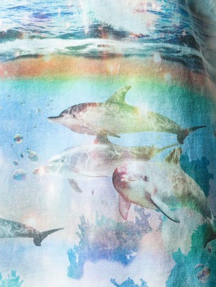 Stella McCartney dolphin print T-shirt
