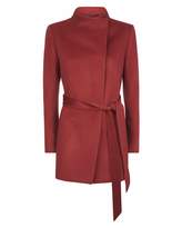 Thumbnail for your product : Jaeger Funnel Neck Belted Coat