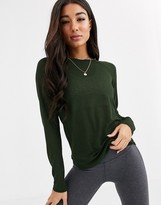 Thumbnail for your product : ASOS 4505 4505 long sleeve in honeycomb texture