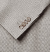 Thumbnail for your product : Canali Kei Unstructured Wool and Cotton-Blend Blazer