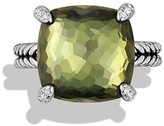 Thumbnail for your product : David Yurman Chatelaine Ring with Gemstone & Diamonds/14mm