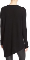 Thumbnail for your product : Alice + Olivia Women's 'Edie' Asymmetrical Hem V-Neck Wool Blend Sweater