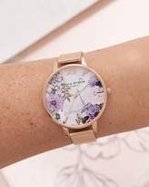 Thumbnail for your product : Olivia Burton Marble Florals Watch, 38mm