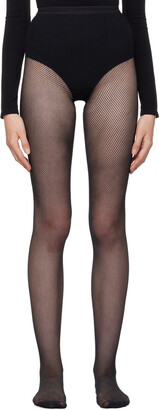 【OPEN YY】24FW ARGYLE COTTON TIGHTS ARGYLE COTTON TIGHTS, BLACK