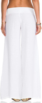 Thumbnail for your product : Enza Costa Linen Wide Leg Pant