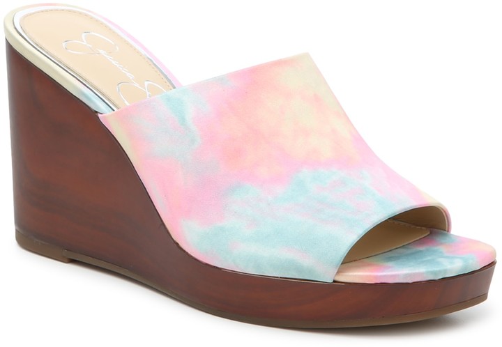 dsw wedge sandals