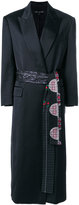 Thumbnail for your product : Ter Et Bantine embroidered-belt tailored coat