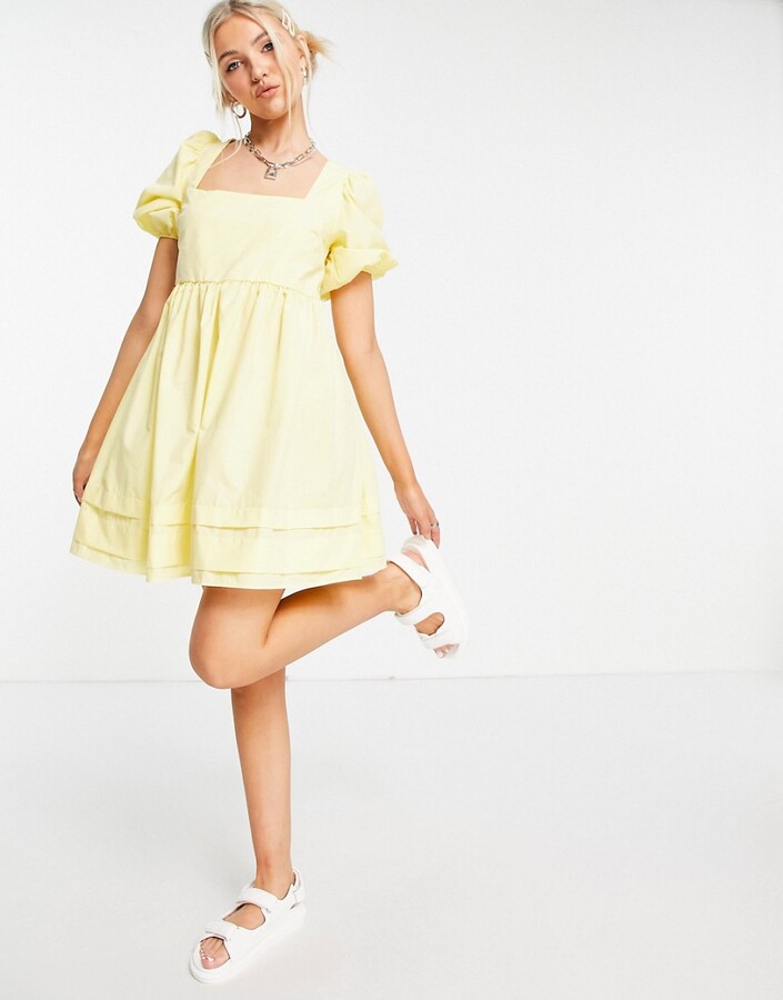 lemon yellow frocks