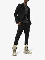 Thumbnail for your product : Rick Owens neutral Stivale lace up leather boots