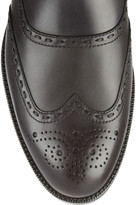 Thumbnail for your product : Bottega Veneta Brogue-detailed leather Chelsea boots