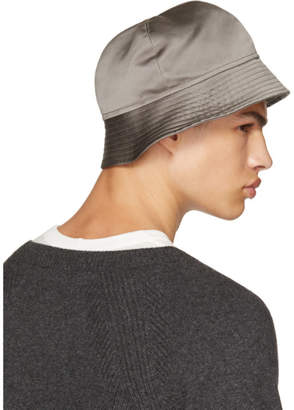 Rick Owens Grey Gilligan Bucket Hat