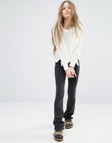 Thumbnail for your product : Moon River Fray Detail Sweater