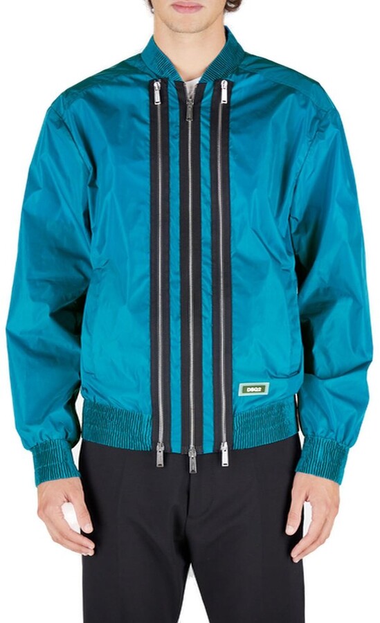 DSQUARED2 Double Zip Bomber Jacket ShopStyle