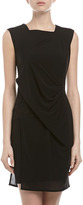 Thumbnail for your product : Helmut Lang Square-Neck Dress with Seam Detail, Black