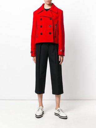 McQ cropped peacoat
