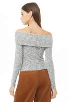 Thumbnail for your product : Forever 21 Off-The-Shoulder Raglan Sleeve Top