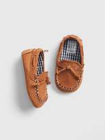 Thumbnail for your product : Gap Baby Gingham-Lined Loafers