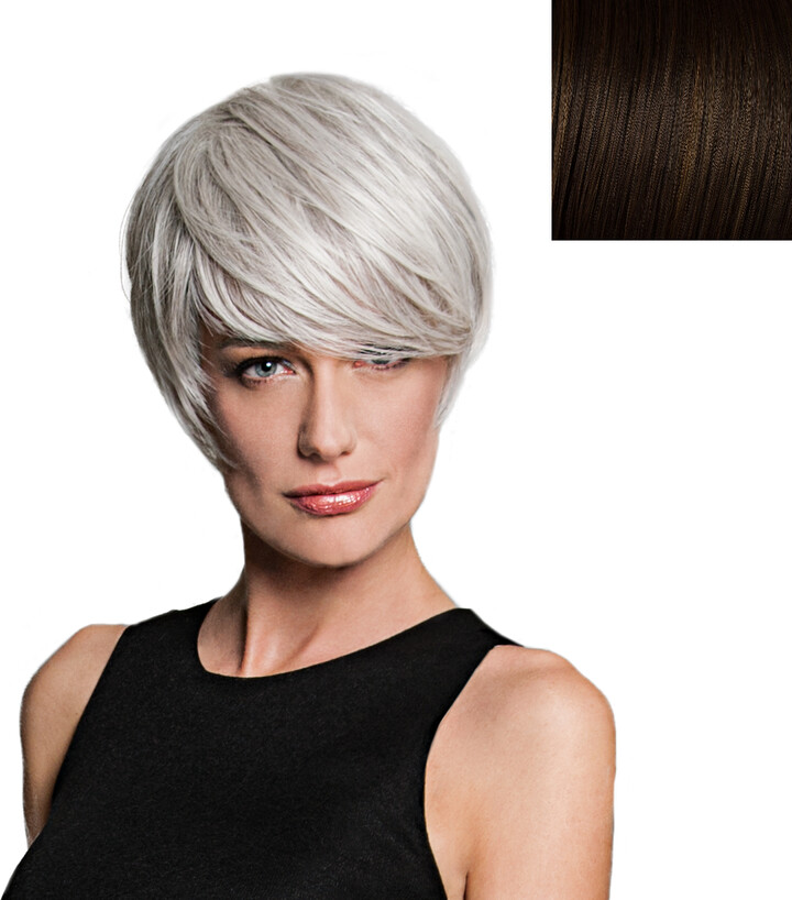 Hairdo. by Jessica Simpson & Ken Paves Angled Cut Wig Chestnut