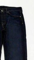 Thumbnail for your product : Levi's Levis 501 Mens 32 Straight Leg Jeans Cotton Dark Wash 5-Pocket Blue CHOP 4B0Bz1