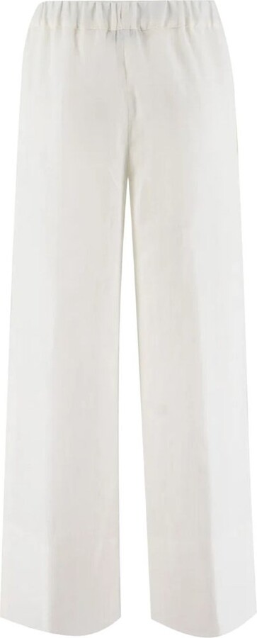 Antonelli Firenze Elasticated Wide-Leg Pants