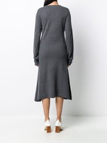 Thumbnail for your product : J.W.Anderson Tie Front Merino Knitted Dress