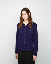 Thumbnail for your product : Etoile Isabel Marant Nathan Double Pocket Knit Shirt