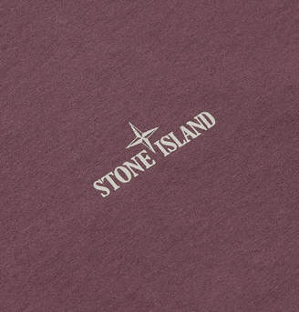 Stone Island Logo-Print Cotton-Jersey T-Shirt