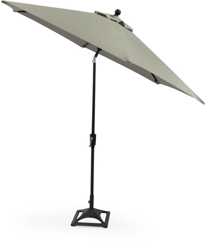 Agio Marlough Ii Outdoor 9' Umbrella with Base, Created for Macy's