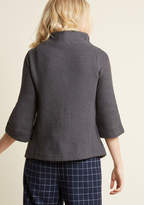 Thumbnail for your product : Piko Fashion Corner Coffee Shop Cardigan in Stone