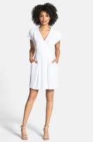 Thumbnail for your product : Nicole Miller Pebble Crepe Fit & Flare Dress