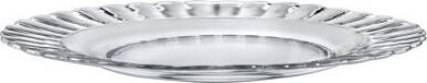Duralex Picardie Commercial Dishwasher Safe 10.24'' Tempered Glass Dinner Plate , Set of 6