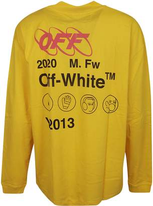 Off-White Off White Industrial Zip Mock T-shirt