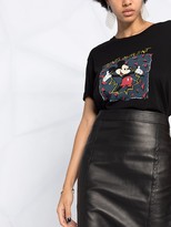 Thumbnail for your product : Saint Laurent High-Waisted Leather Pencil Skirt