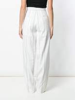Thumbnail for your product : Cédric Charlier high rise palazzo trousers