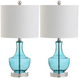 Thumbnail for your product : Jonathan Y Designs Colette Set Of Two 20In Mini Glass Table Lamps