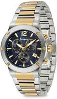 Thumbnail for your product : Ferragamo Two-Tone Stainless Steel Chronograph Watch