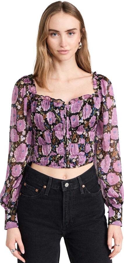 ASTR the Label Amber Top