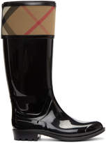Thumbnail for your product : Burberry Black Croshill Rain Boots