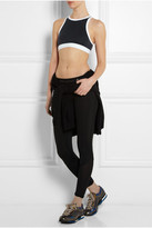 Thumbnail for your product : Alexander Wang T by Sandwashed piqué sports bra