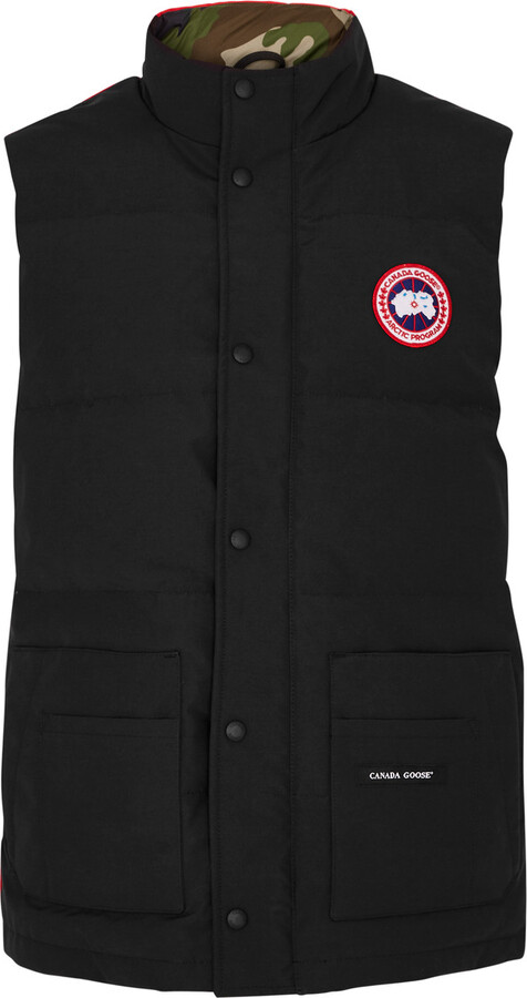 Canada Goose Freestyle Colour-blocked Quilted Artic-tech Gilet