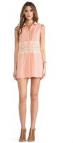 Thumbnail for your product : MinkPink Spread Your Wings Shirt Dress