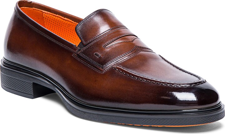 Santoni Easy Penny Loafer