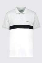 Thumbnail for your product : boohoo Big & Tall MAN Colour Block Polo