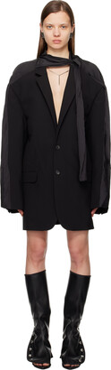 ジャケット Y PROJECT Black stretch twill oversize blazer Y/Project Black Stretch Twill Oversize Blazer | Grailed